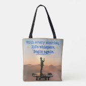 Sunrise Tote Bag (Achterkant)