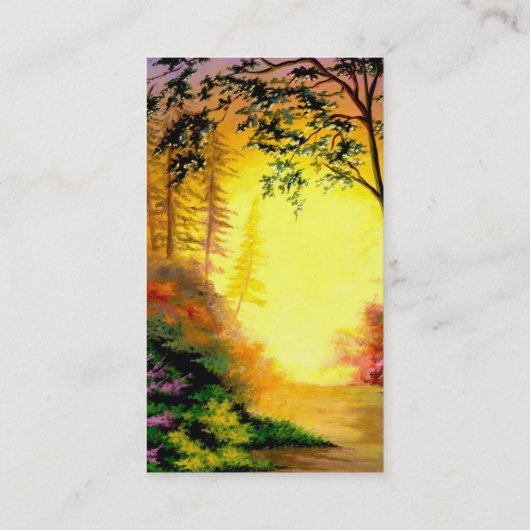 Sunrise Trail Visitekaartje (Achterkant)