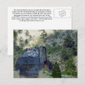 Sunrise Train Briefkaart (Voorkant / Achterkant)