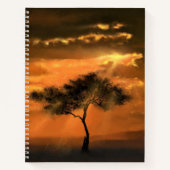 Sunrise Tree-Notitieboek Notitieboek (Voorkant)