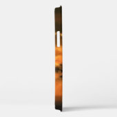 Sunrise Tree Sunbeams iPhone Case (Achterkant / Rechts)