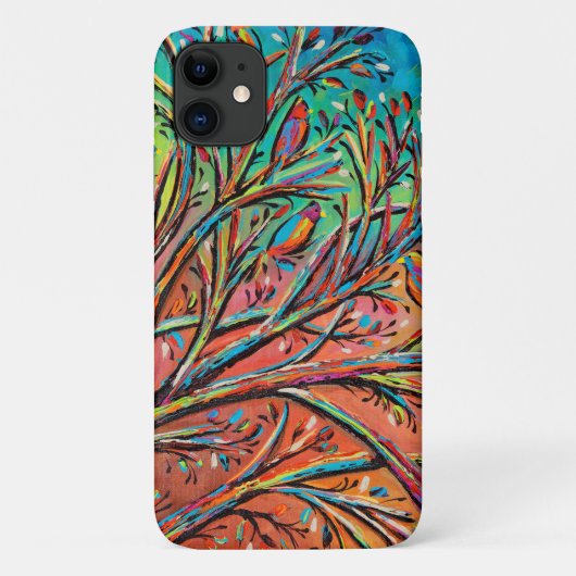 Sunrise Treetop Birds II Case-Mate iPhone Case (Achterkant)