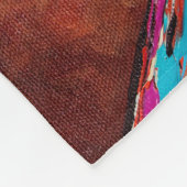 Sunrise Treetop Birds II Fleece Deken (Hoek)