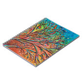 Sunrise Treetop Birds II Notitieboek (Linkerzijde)