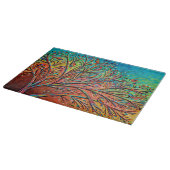 Sunrise Treetop Birds II Snijplank (Hoek)