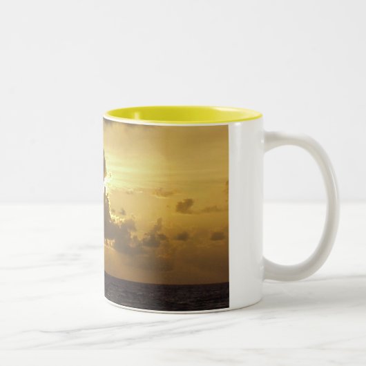 Sunrise Tweekleurige Koffiemok (Rechts)