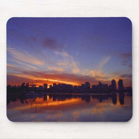 Sunrise uit de baai van San Diego Muismat (Voorkant)