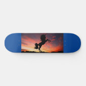 Sunrise Unicorn Skateboard (Horizontaal)