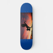 Sunrise Unicorn Skateboard (Voorkant)