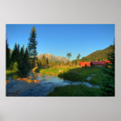 Sunrise Up Canyon Poster (Voorkant)