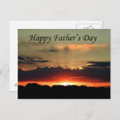 Sunrise Vaderdag briefkaart (Voorkant / Achterkant)