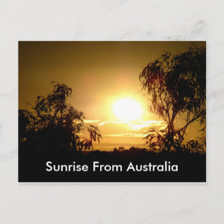 Sunrise van het Briefkaart Australië