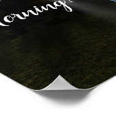 Sunrise van Sara Motolanez Poster (Hoek)