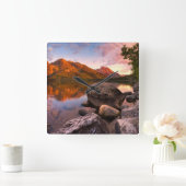 Sunrise Vierkante Klok (Huis)