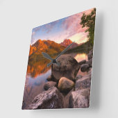 Sunrise Vierkante Klok (Hoek)