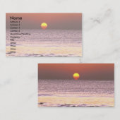 Sunrise Visitekaartje (Voorkant / Achterkant)