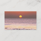 Sunrise Visitekaartje (Achterkant)