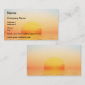 Sunrise Visitekaartje (Voorkant / Achterkant)