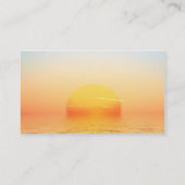 Sunrise Visitekaartje (Achterkant)