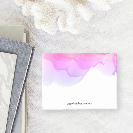 Sunrise Waterverf Personalized Post-it® Notes