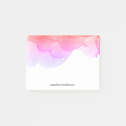 Sunrise Waterverf Personalized Post-it® Notes (Voorkant)