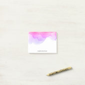 Sunrise Waterverf Personalized Post-it® Notes (Op bureau)
