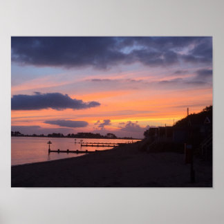 Sunrise Wells Next the a Zee Norfolk Poster