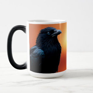 Sunrise Wild Natuur Crow-Bird Magische Mok