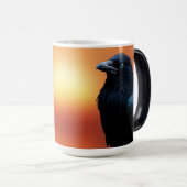 Sunrise Wild Natuur Crow-Bird Magische Mok (Voorkant rechts)