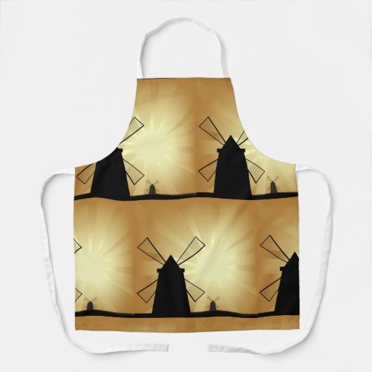 Sunrise Windmills Schort (Voorkant)