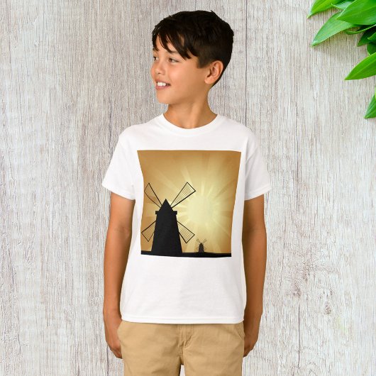 Sunrise Windmills T-shirt