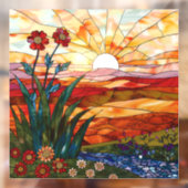 Sunrise Window Cling Raamsticker (Vel 2)