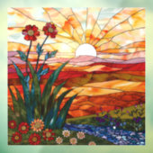 Sunrise Window Cling Raamsticker (Vel 3)