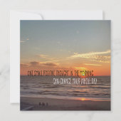 SUNRISE WISHING 5.25 x 5.25 kaart (Voorkant)