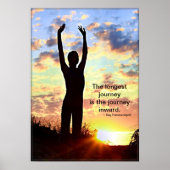 Sunrise Yoga - de langste reis Poster (Voorkant)