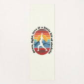 Sunrise Yoga Surya Namaskar: vrede, licht, liefde Yogamat (Voorkant)