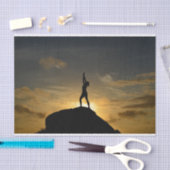 Sunrise Yoga Tissuepapier (Craft)