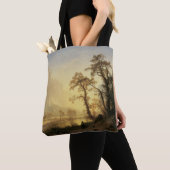 Sunrise, Yosemite Valley door Albert Bierstadt Tote Bag (Dichtbij)