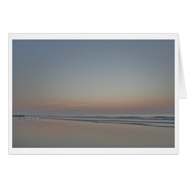 Sunrise, Zee rand-oceaanfotografie (Voorkant Horizontaal)
