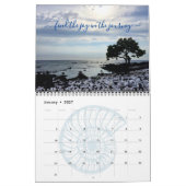 Sunrise Zonsondergangen citeert script kustfotogra Kalender (Jan 2027)