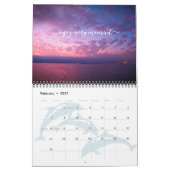 Sunrise Zonsondergangen citeert script kustfotogra Kalender (Feb 2027)