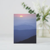 Sunrise, Zuid-Appalachian Mountains, groot Briefkaart (Staand voorkant)