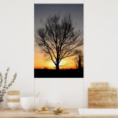 SunriseTree Poster (Keuken)