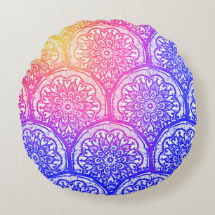 Sunrize Zen Meditation Pillow Rond Kussen
