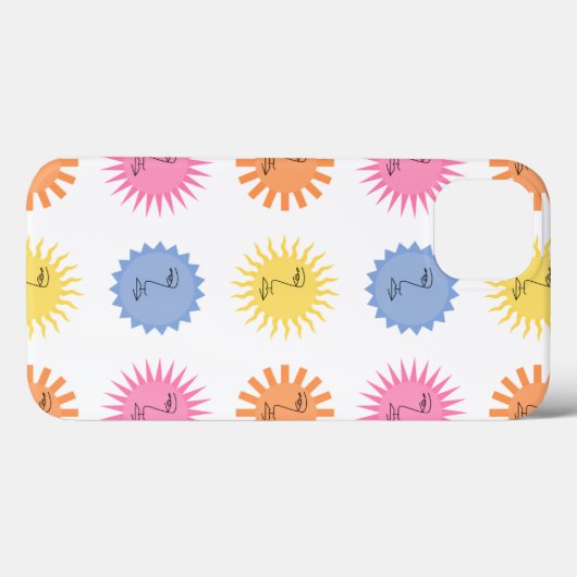 Suns Case-Mate iPhone Case (Achterkant (horizontaal))