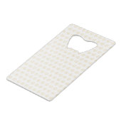 Suns Creditkaart Flessenopener (Voorkant Gekanteld)