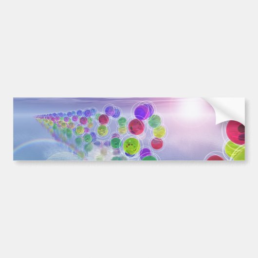 Suns in hun cursus Bumpersticker (Voorkant)