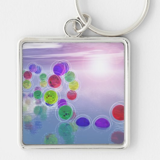 Suns in hun cursus Sleutelhanger (Voorkant)