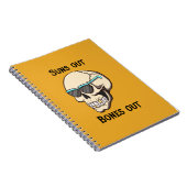 Suns Out Bones Out Spiraal Notebook Notitieboek (Rechterzijde)