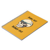 Suns Out Bones Out Spiraal Notebook Notitieboek (Linkerzijde)